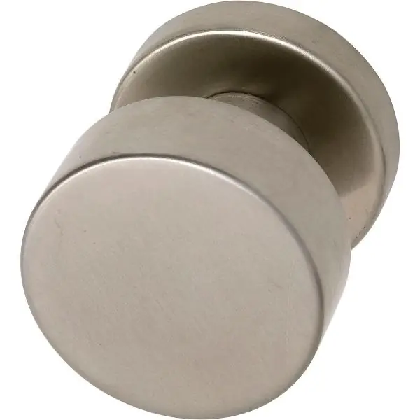 Pevná dveřní koule plochá, ø 50 mm, 50 x 11 mm, nerez mat Cenová Bomba