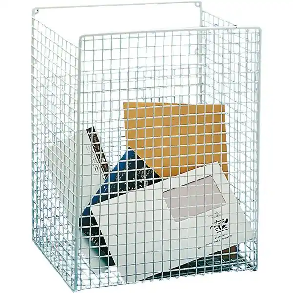 RENZ koš na poštu pro vnitřní montáž, 300 x 350 x 150 mm, bílý plast. povlak Kup Teď