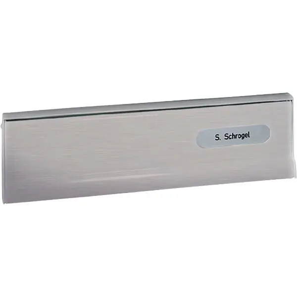Vrácení Zdarma RENZ klapka na vhoz pro dveřní schránku, 260 x 82 mm, nerez