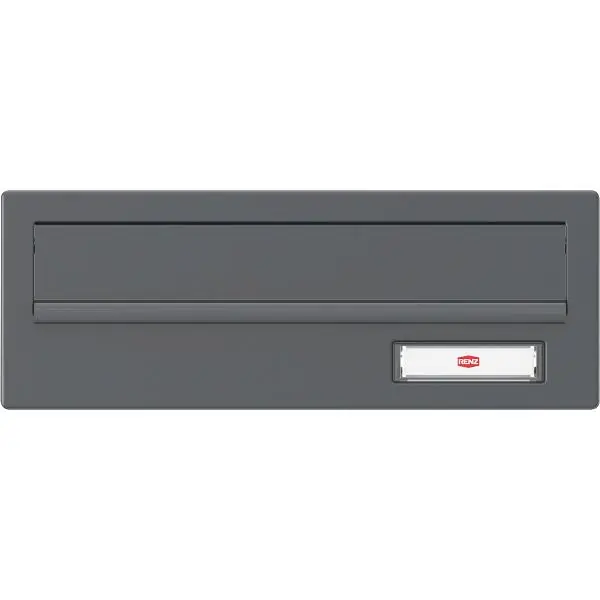 RENZ čelní kryt kombinovatelný, hranatý, 300 x 110 mm, antracit šedá RAL 7016 Cenově Výhodný
