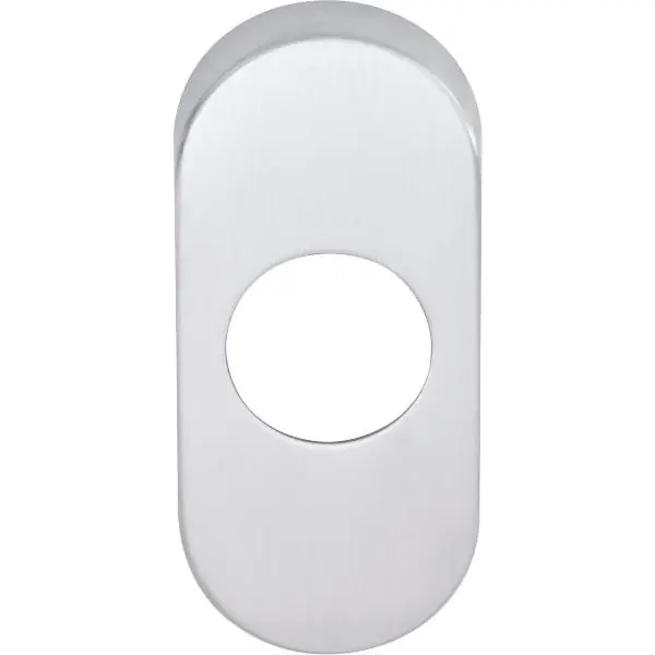 OGRO kliková rozeta oválná PREMIUM 6620 bez vratné pružiny, ø 20 mm, nerez Finální Výprodej