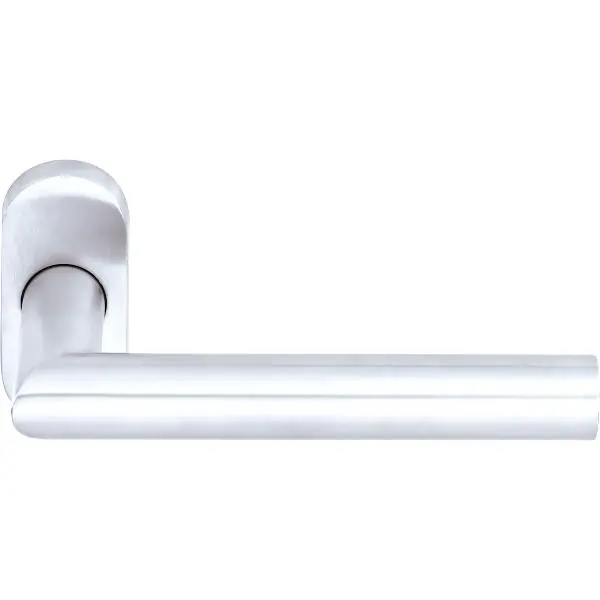 OGRO klika bez čtyřhranu PREMIUM 8906 FS/6620 - s rozetou, stříbrný elox Sleva