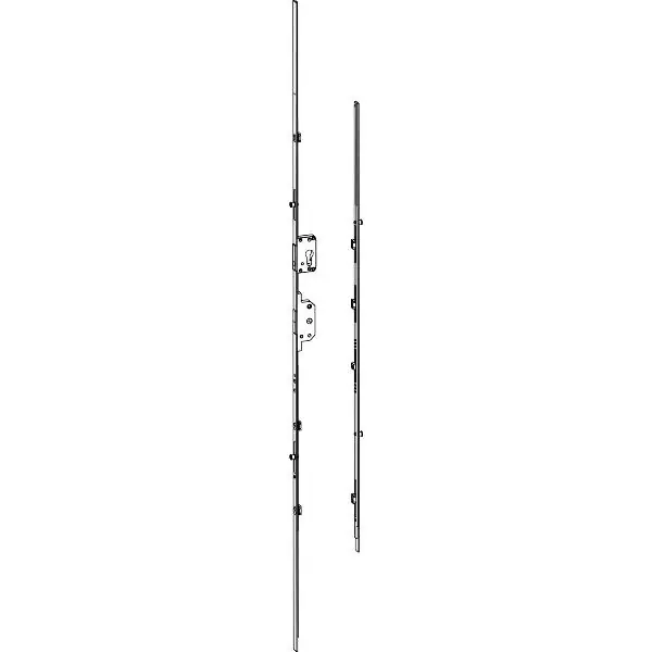 Dokud Zásoby Vydrží HAUTAU ATRIUM HKS 200 S sada výškových dílů EG PZ uzam. ,DM 50, FFH 2101-2300 mm
