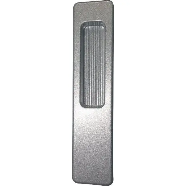 HAUTAU ATRIUM HS mušlová úchytka vnější se šrouby M5x100 mm, hliník stříbrný Akce