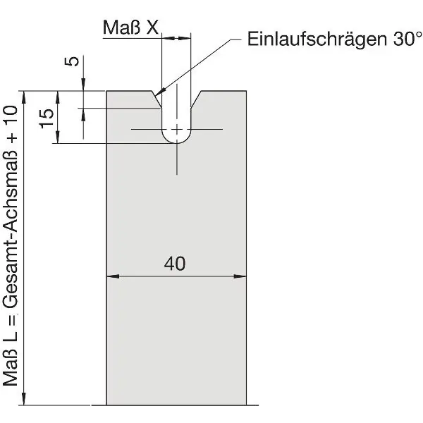 HAUTAU Vidlice pro uzamykací pohon SM2, X=8,3 mm, rozměr osy 75 mm Poslední Šance