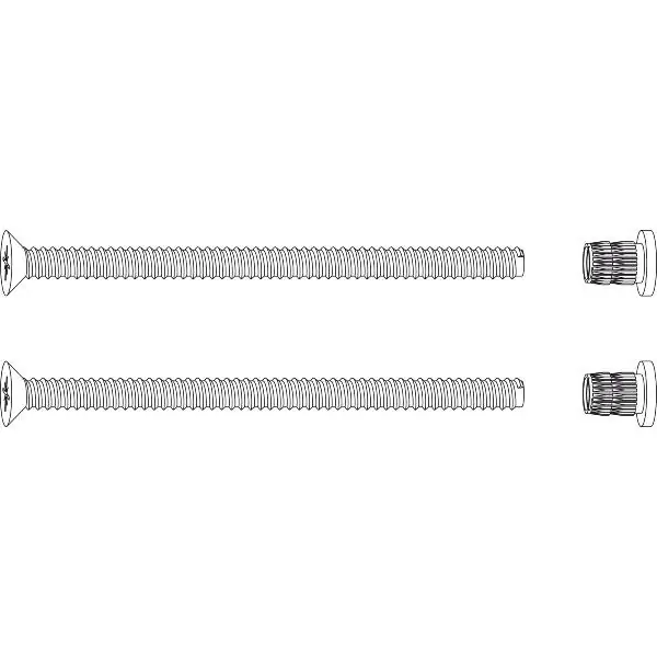 Oblíbený MACO HS sada šroubů pro HS kliky a převodovky M5x80 mm, pozink (101652)
