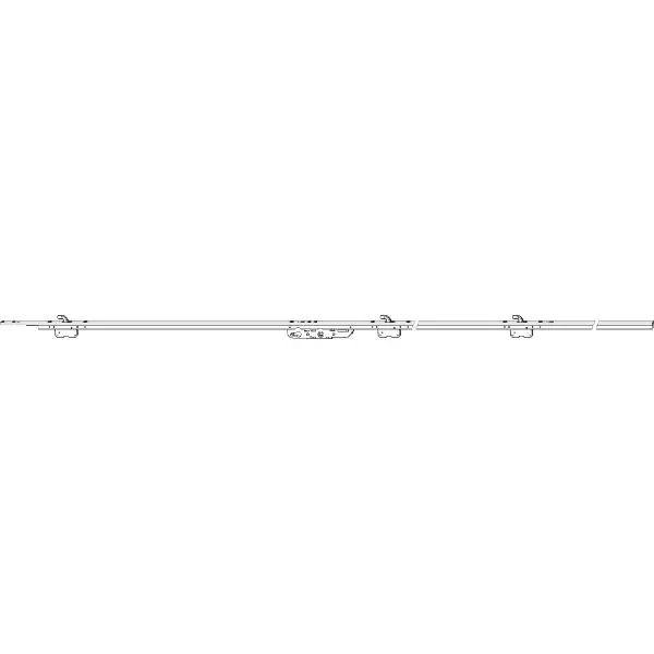 MACO HS převodovka s háky, PZ DM 37,5, FFH 2670-3860mm, alu stříbr.elox (224161) Must-Have