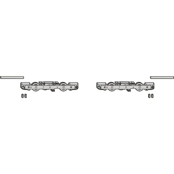 Must-Have SIEGENIA PORTAL HS 400 přídavný vozík M 400 kg