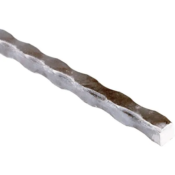 Autentický IAM DESIGN dlouhý materiál, profil, 12 x 12 x 3000 mm, tepané kované železo