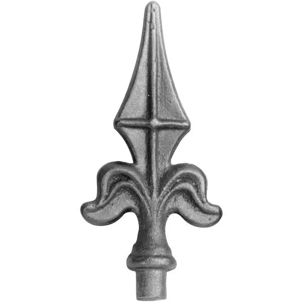 IAM DESIGN hrot výška 125 mm, základna D, kované železo Oblíbený