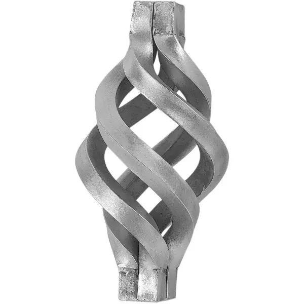 Bezpečná Platba IAM DESIGN šiška, Profil 12 x 12 mm, 60 x 125 mm, kovanéželezo