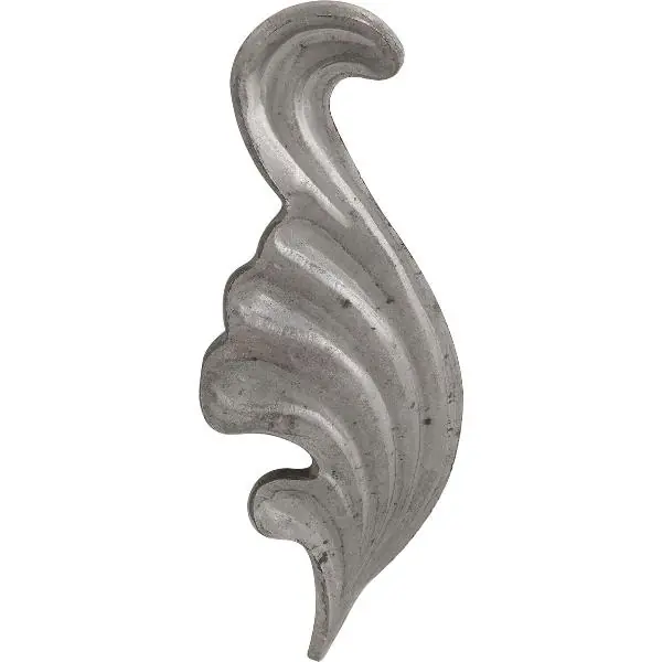 IAM DESIGN list, levý, 40 x 110 x 3 mm, tepané železo Ověřený