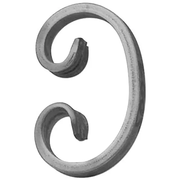 Koupit Online IAM DESIGN C šnek, 70 x 110 mm, kované železo