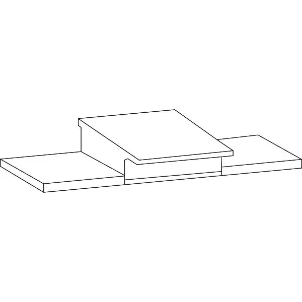 GU Thermostep/Timberstep těsnicí deska pro středový spoj pod IV88-92, šeda Originální
