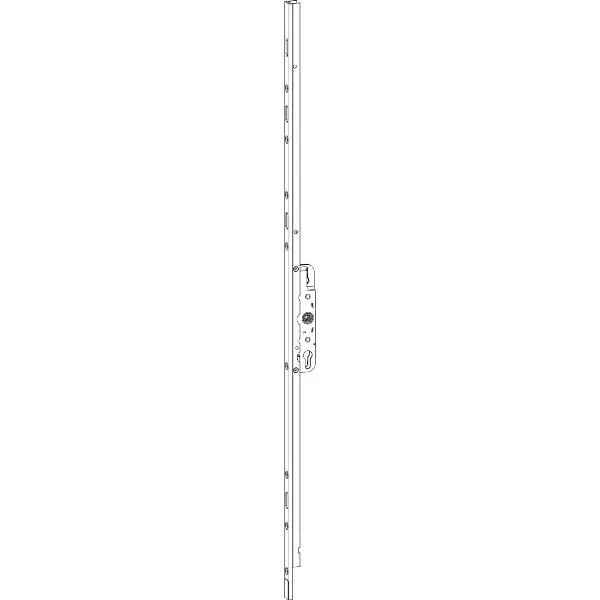 GU HS uzávěr pro převodovku PZ, DM 37,5, štulp 2270 mm, hlinník stříbrný elox Top Prodej