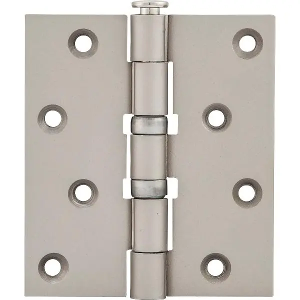 Závěs pro bezfalcové dveře, 101,6 x 89 x 3,0 mm, ocel poniklovaná matná Must-Have