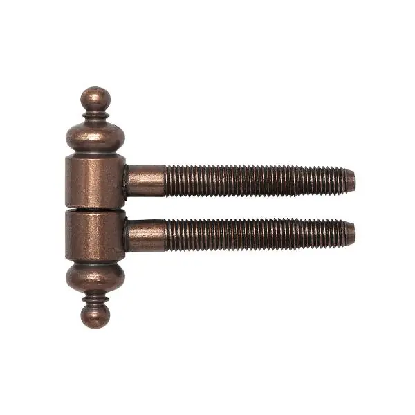Odeslání Ihned Zavrt. závěs,2dílný s ozdob.hlavou,ø 16 mm,výška závěsu 63 mm,ocel bronz patin.