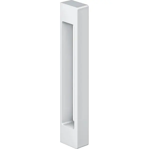 Dveřní madlo KCH 1700, k nalepení, 200x26x40mm, hliník bílá mat RAL 9016 Akční Cena