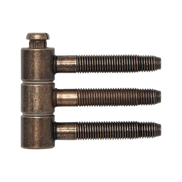 Must-Have Závěs k nasunutí 3dílný pro falc.dřev.dveře Ø 16mm,výška 46,7mm,ocel bronz.pat.