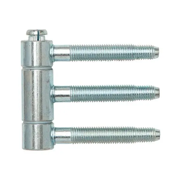 Závěs k nasunutí 3dílný pro falc.dřev.dveře Ø 18 mm,výška 61 mm, ocel pozink. Tovární Cena