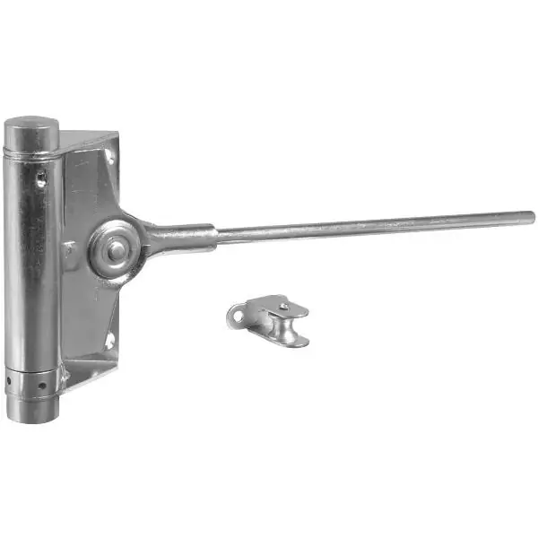 Levný IBFM tyčový zavírač dveří 91/I, 100 mm, pro hmotnost dveřního křídla 40kg, nerez