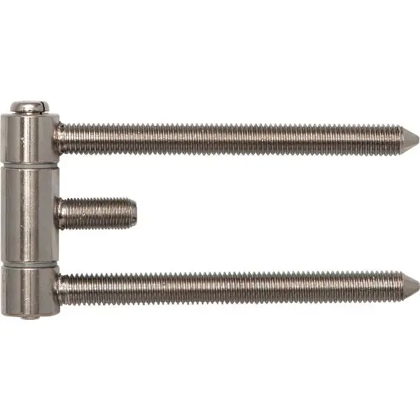 Závěs pro ocel.zárubně 3dílný, protipožární,pro falc.dveře, 18 x 61 mm, ponikl. Tovární Cena