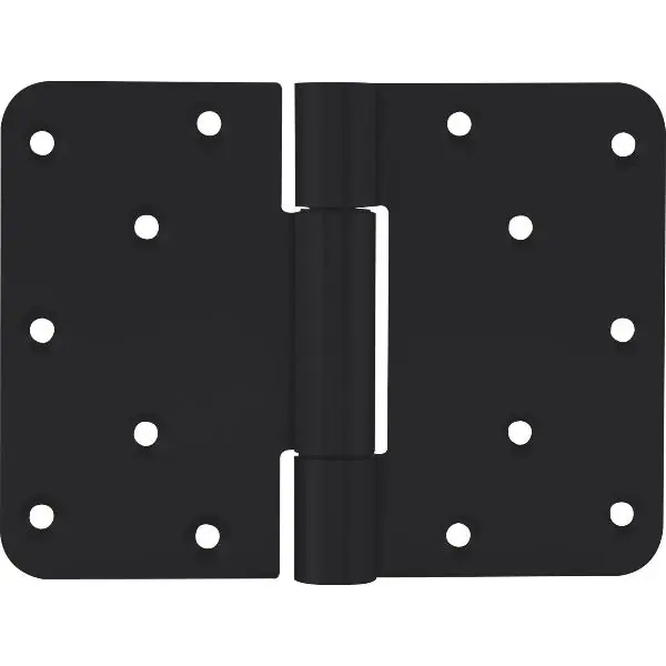 Akční Nabídka Šroubovací závěs B 3027 s pevným čepem, 120 x 160 mm, černý RAL 9005