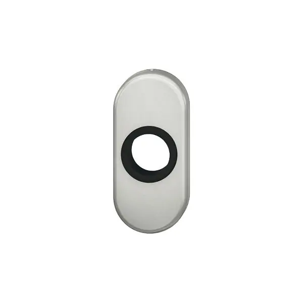 FSB mušle pro posuvné dveře 17 oválná, 32,5 x32x 7 mm, hliník stříbrný elox Super Cena