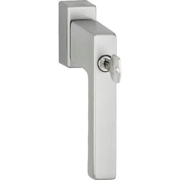Must-Have HOPPE okenní klika TOULON zamykatelná Secustik ,VK 32-42 mm, barva nerez
