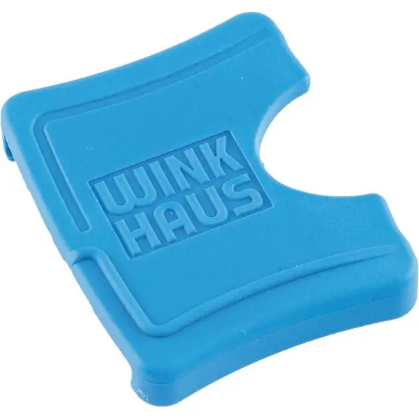 Novinka WINKHAUS klíčový klip pro cylindr. vložku key Tec N-Tra, plast světle modrá