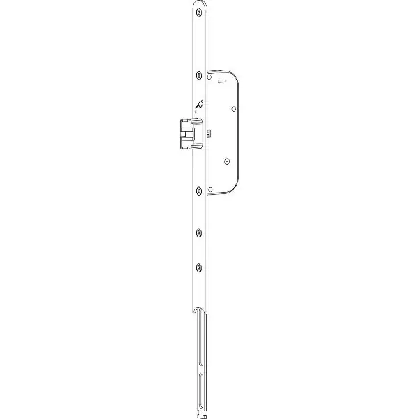 Finální Výprodej GU-Secury prodloužení štulpu Automatic 300 mm, štulp 20 mm, oblé, ocel pozink