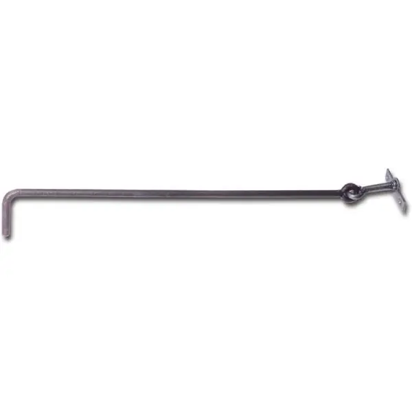 Tovární Cena Zajišťovací háky rovné, 500x8 mm, čistá ocel