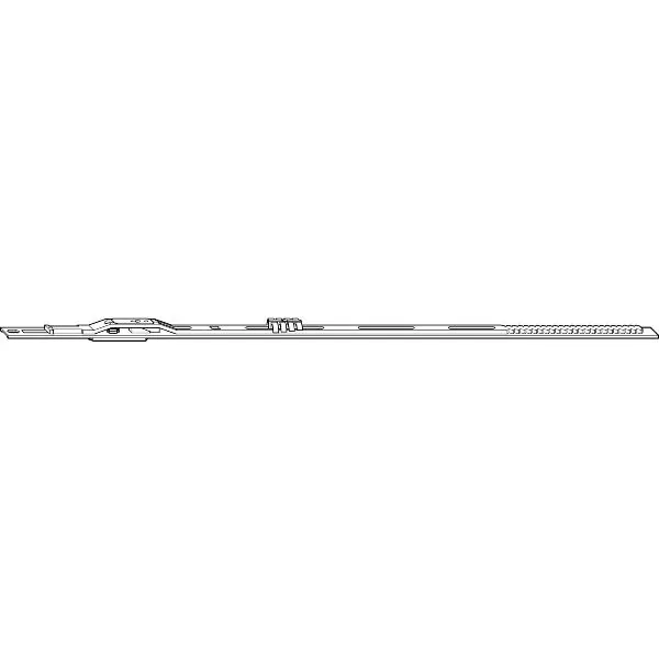 ROTO NT/NX zakulacený prvek vodorovný D= 480 mm stříbrný Aktuální