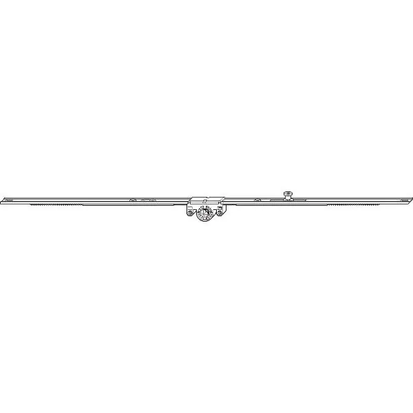 ROTO NT/NX OV-převodovka středová/variabilní DM 15 mm D=980 mm čep stříbrná Akční Nabídka