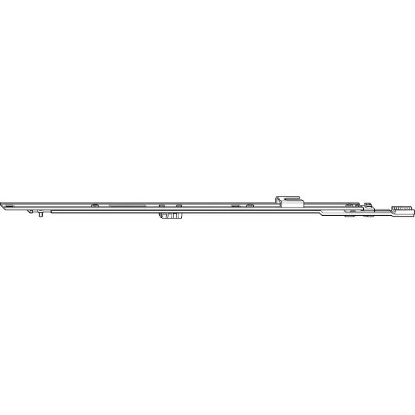 Finální Výprodej ROTO NT/NX středová závora Štulp převodovky křídla horní 400 mm odním. stříbrný