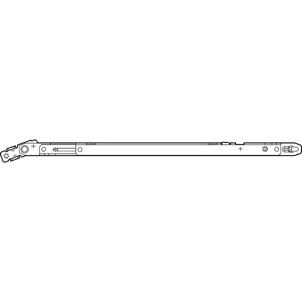 ROTO NT/NX záchyt. a čisticí nůžky Typ 2 rám díl FFH 561-1200 mm stříb. (347132) Rychlé Dodání