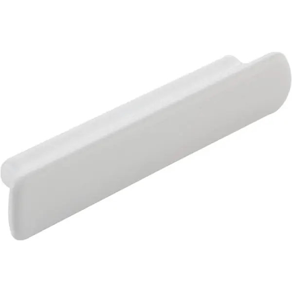 Nábytková úchytka Vanilla rozteč 96, šířka 139,5 mm, bílá keramika Poslední Šance