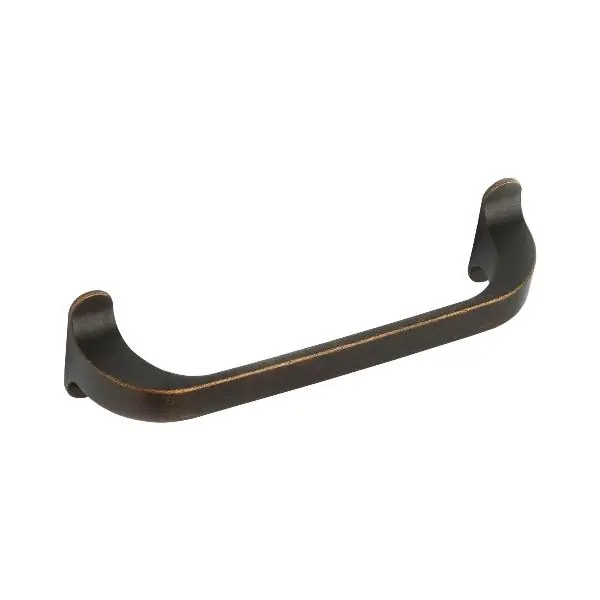Must-Have Úchytka Locker rozteč 128 mm, šířka 140 mm, zinkový odlitek, antik hnědý