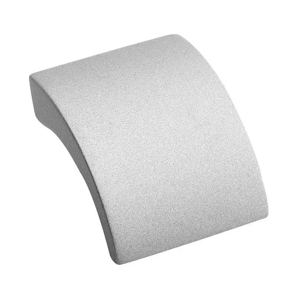 Must-Have Knopka Terra šířka 30 mm, hl. 25 mm, zinkový odlitek barva hliníku