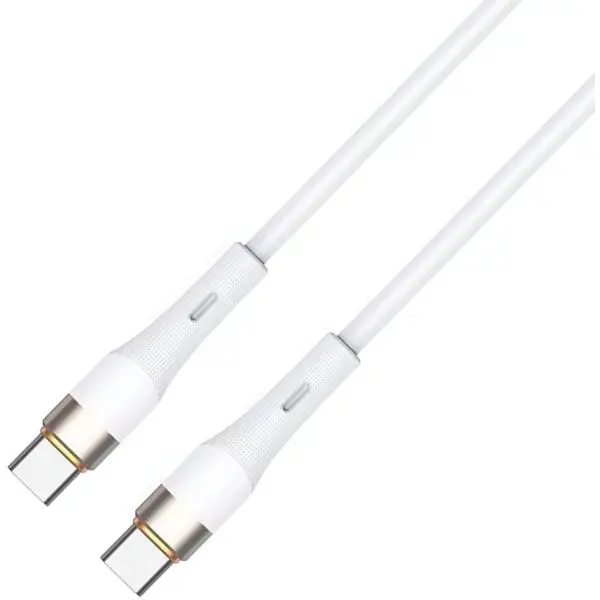 Vrácení Zdarma Datový kabel USB-C na USB-C 2000 mm, bílý