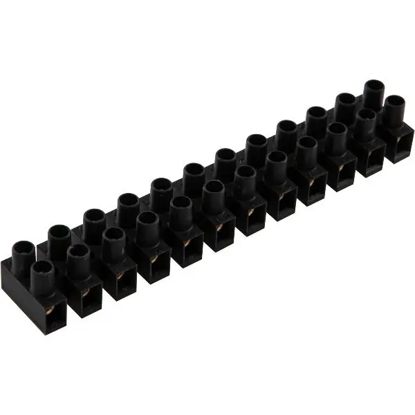Svorkovnice EKLO, průřez 1–4 mm, 12 pólů, černá Aktuální