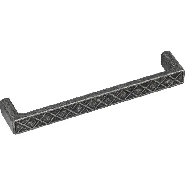 Aktuální Úchytka Wafer šířka 175,5 mm, zinkový tlakový odlitek, šedý antik