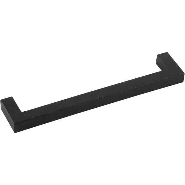 Nejprodávanější Nábytková úchytka Ischgl Š 128 mm, V 140 mm, železo černé olejované