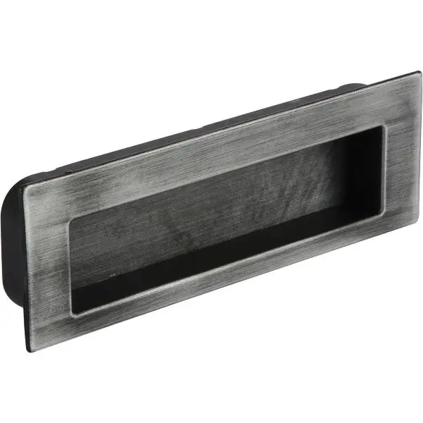 Úchytková mušle Nicola, šířka 112, rozměr zap. 106,5 x 31 mm, barva železa Sleva