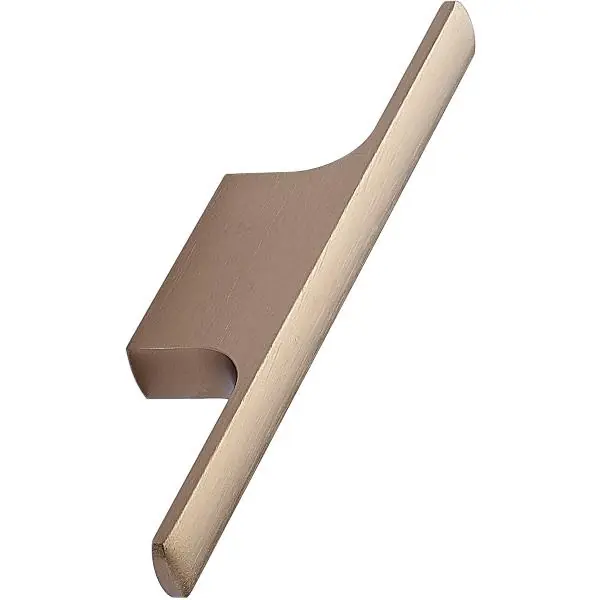Úchytka Tau šířka 126 mm, hliník kartáčovaná mosaz Must-Have