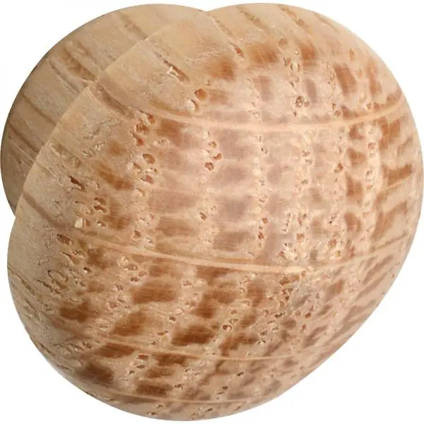Dřevěná krytka ø 12 mm, čep ø 8 mm, délka čepu 4 mm, dub bez povrchové úpravy Akce