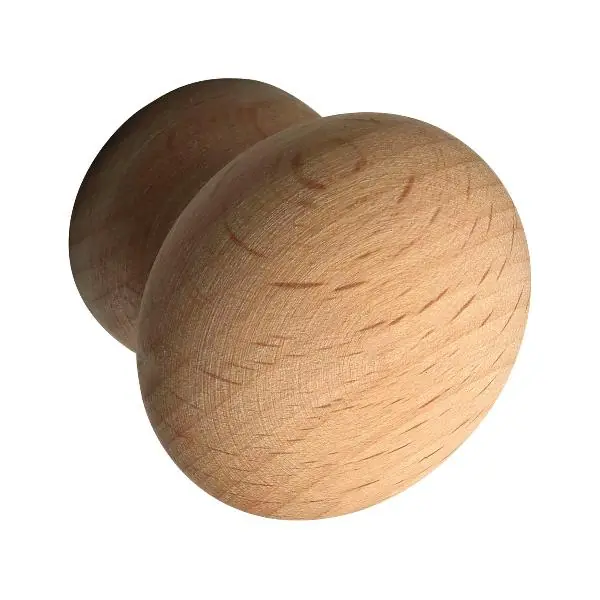 Expresní Doručení Knopka Hemeraø 25 mm, hloubka 26 mm, buk pařený surový