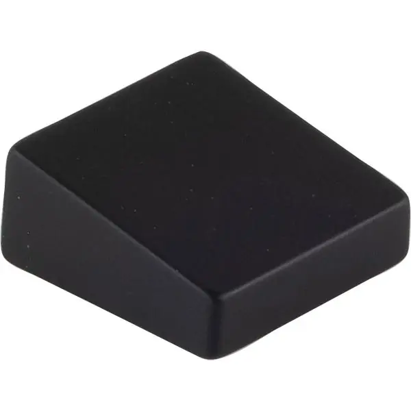 Knopka Tabarca šířka 22 mm, hloubka 25 mm, zinkový odlitek černá mat Časově Omezené