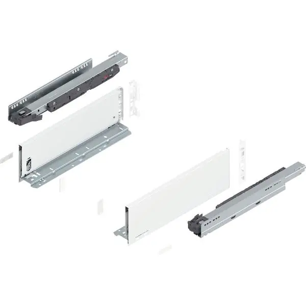 BLUM LEGRABOX pure sada výška K, BLUMOTION S, 40kg, délka 400mm, hedvábně bílá Nejlepší Cena