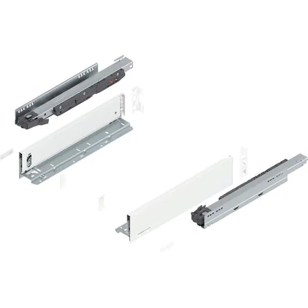 BLUM LEGRABOX pure sada výška M, BLUMOTION S, 40kg, délka 400mm, hedvábně bílá Nízká Cena